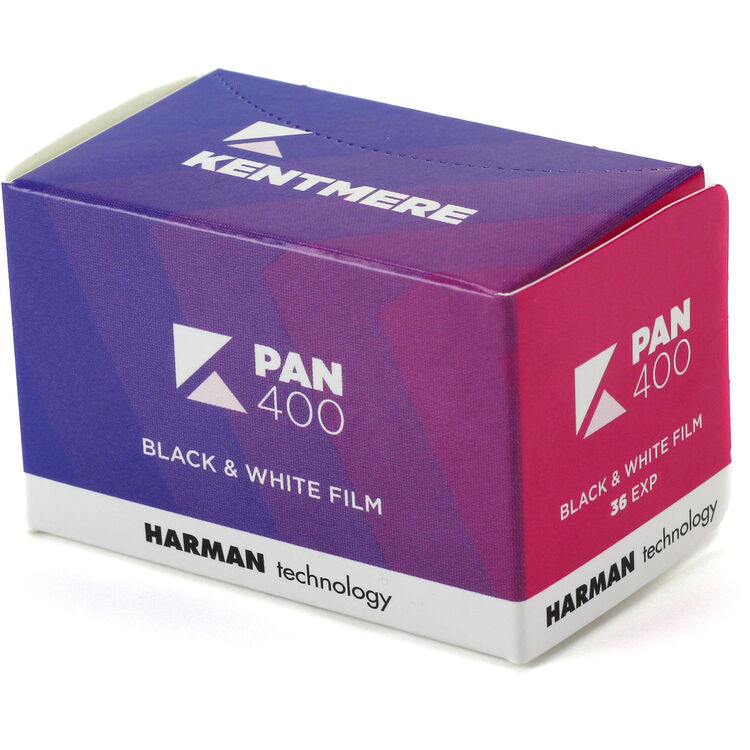 Kentmere Pan 400 Black and White Negative Film (35mm Roll Film, 36 Exposures)