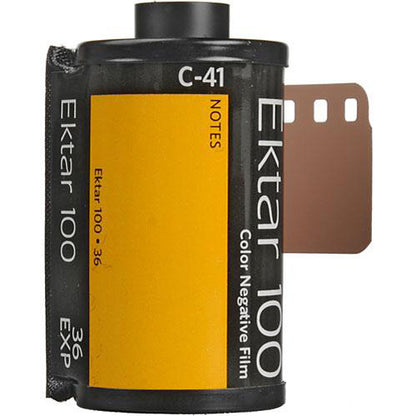 Kodak Professional Ektar 100 Color Negative Film (35mm Roll Film, 36 Exposures)