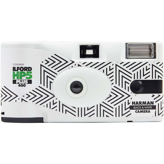 Ilford HP5 Plus B&W Single-Use Film Camera (35mm Roll Film, 27 Exposures)