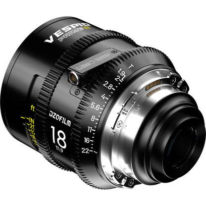 DZOFilm Vespid2 18mm T1.9 Prime Lens (ARRI PL)