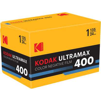 Kodak Eastman UltraMax 400 Color Negative Film (35mm Roll Film, 24 Exposures)