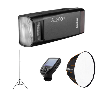 Godox AD200Pro TTL Pocket Flash Lighting Kit