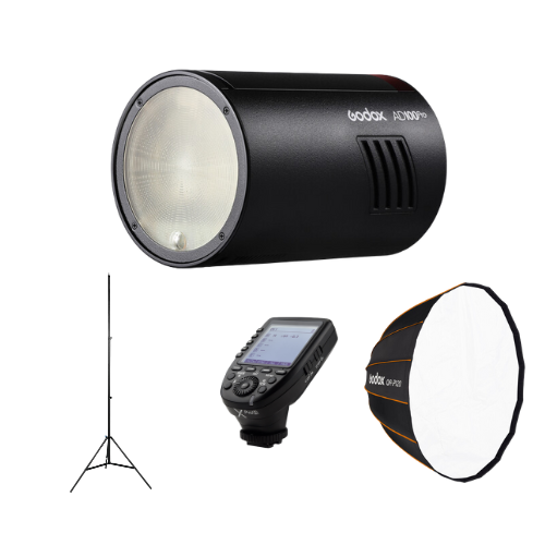 Godox AD100pro Pocket Flash Lighting Kit